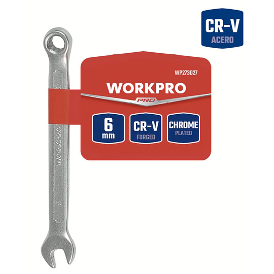 LLAVE PUNTA CORONA 27MM WORKPRO