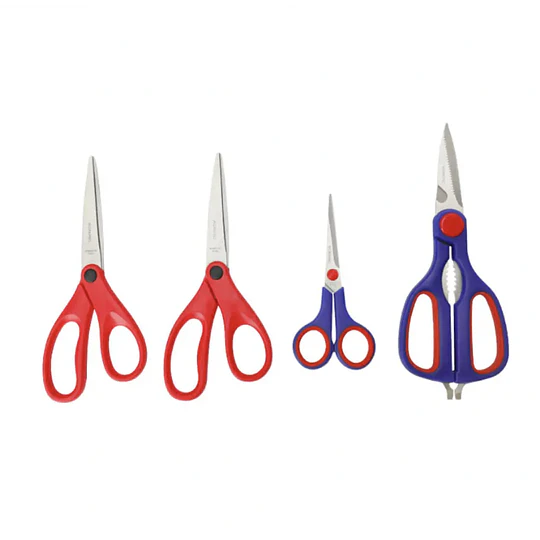 SET TIJERAS 4PCS WORKPRO
