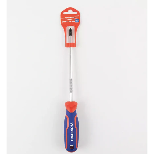 DESTORNILLADOR PH2X150MM TRICOLOR WORKPRO