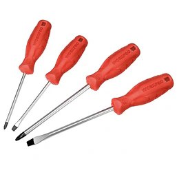 SET DESTORNILLADORES 6PCS ROJO WORKPRO