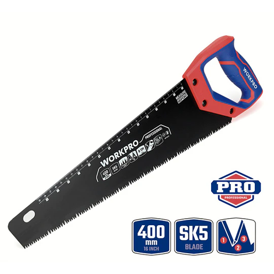SERRUCHO 16 PULG TEFLON WORKPRO