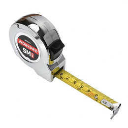 HUINCHA 5MTS CROMADA WORKPRO