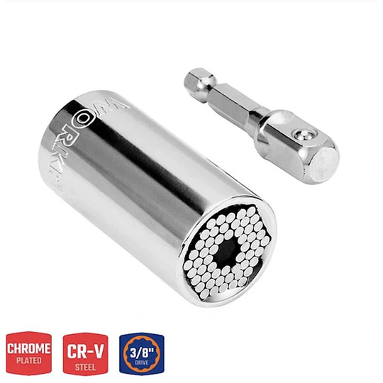 DADO UNIVERSAL 7MM A 19MM WORKPRO
