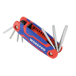JUEGOS LLAVES TORX 8PCS WORKPRO