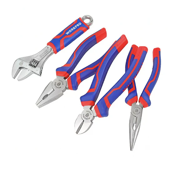 SET HERRAMIENTAS 4 PCS WORKPRO