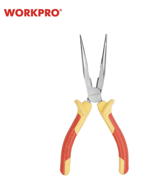 ALICATE PUNTA 6 PULG AISLADO WORKPRO