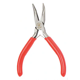 ALICATE MINI PUNTA CURVO ROJO WORKPRO