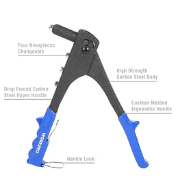 REMACHADORA 10 PULG MANGO ERGONOMICO WORKPRO