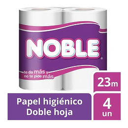 PAPEL HIGENICO 23MTX4 NOBLE