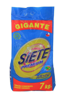DETERGENTE POLVO 7KG SIETE