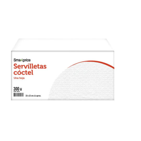 SERVILLETA COCKTAIL 300UN SMART PRICE