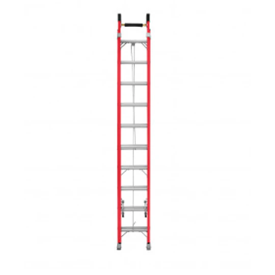 ESCALA EXTENSIBLE FIBRA VIDRIO CON CUERDA 6.8 MTS EVEREST