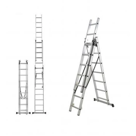 ESCALA EXTENSIBLE ALUMINIO 3 TRAMOS PRO 4.27 MTS EVEREST