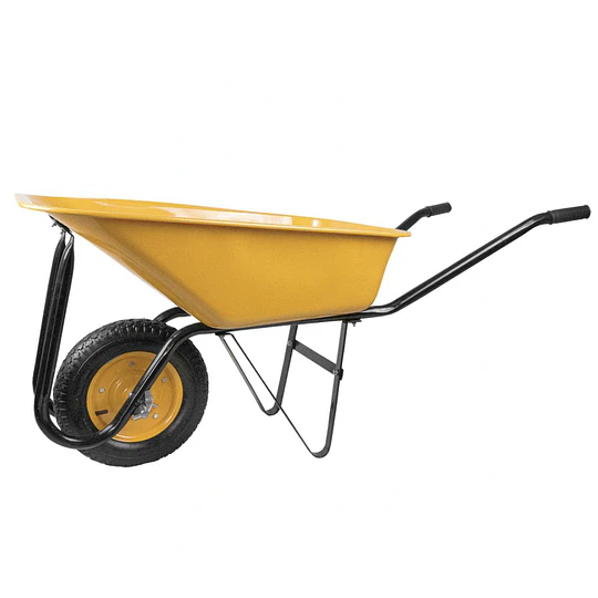 CARRETILLA COMP ECONOMICA 350 X 8 AMARILLA LIOI