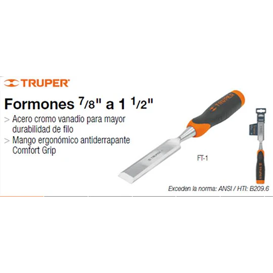 FORMON MANGO COMFORT GRIP 1 TRUPER