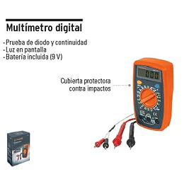 MULTITESTER DIGITAL TRUPER PROFESIONAL # MUT-33