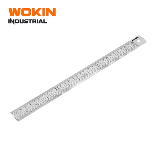 REGLA METALICA 30CM WOKIN