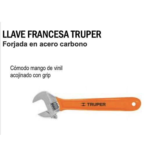 LLAVE FRANCESA 12 TRUPER