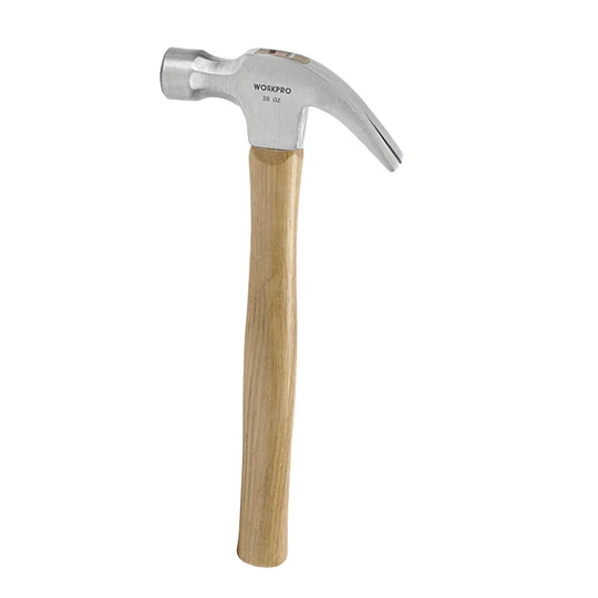 MARTILLO CURVO 16 OZ MADERA WORKPRO