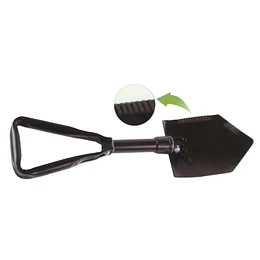 PALA PLEGABLE PUNTA TRIANGULAR NEGRA 74344 ARTEMAT