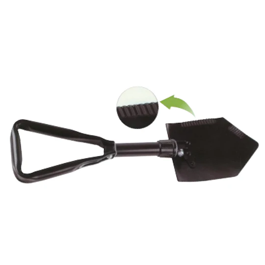 PALA PLEGABLE PUNTA TRIANGULAR NEGRA 74344 ARTEMAT