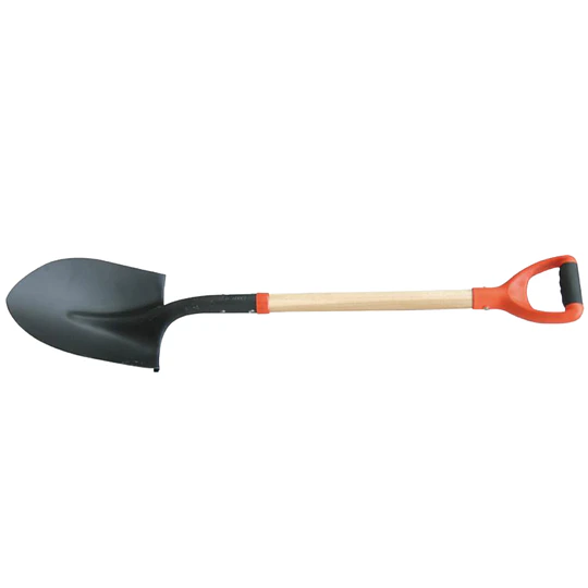 PALA PUNTA HUEVO CHICA MANGO MADERA GRIP 71319 ARTEMAT