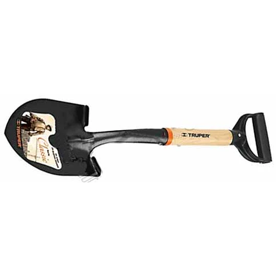 PALA TRUPER CAJUELERA REDONDA M/MADERA PUNO Y # TR-BY