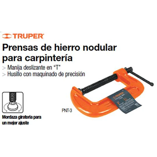 PRENSA CARPINTERO TRUPER C - 6PULG # PNT-6