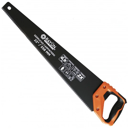SERRUCHO CARPINTERO ACERO/TEFLON 18 RAYUN