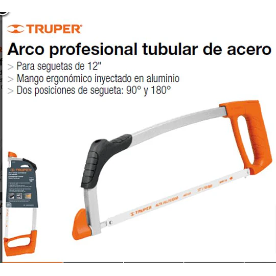 ARCO SIERRA TUBULAR PROFESIONAL 12PULG TRUPER