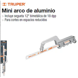 MINI ARCO CALADOR HOJA 12PULG