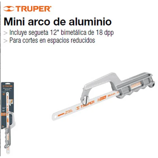 MINI ARCO CALADOR HOJA 12PULG