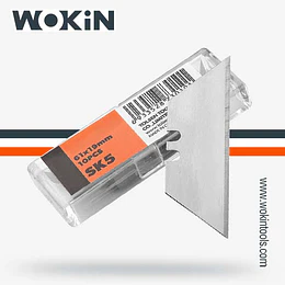 HOJAS CORTE 61X19MM 10PC WOKIN