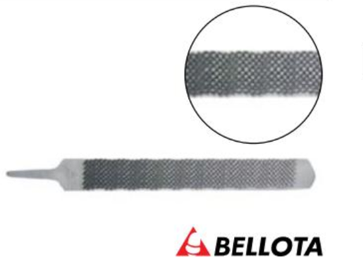 ESCOFINA HERRAR CON ESPIGA 4132-14PULG BELLOTA/RAYUN