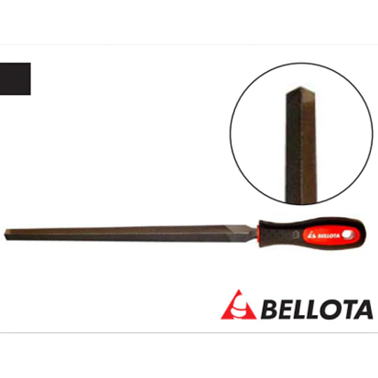 LIMA TRIANG.BASTARDA 8 PULGADAS C/MANGO BELLOTA/RAYUN