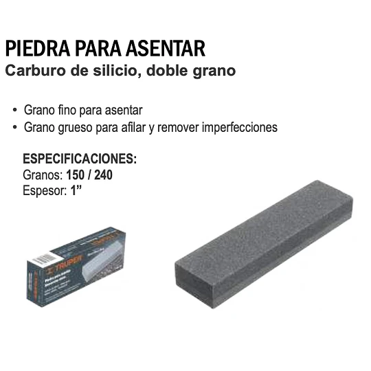 PIEDRA PARA ASENTAR TRUPER
