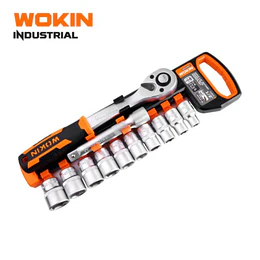 JUEGO DE DADOS 1/2 12PCS INDUSTRIAL WOKIN