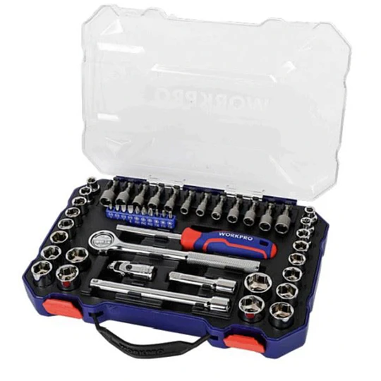 SET CHICHARRA 3/8 47 PCS WORKPRO