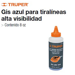 TIZALINEAS AZUL TRUPER