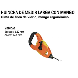 HUINCHA DE MEDIR LARGA CON MANGO 50 MTS TRUPER