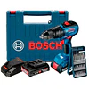 TALADRO PERC/ATORNIL 18V GSB 18V-50 EC+2BAT 18V 2A+CARGADOR+L-CASE+3ACC BOSCH