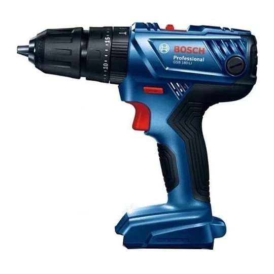 TALADRO PERCUTOR ATORNILLADOR INALAMBRICO 18V GSB 180-LI BOSCH SIN BATERIA