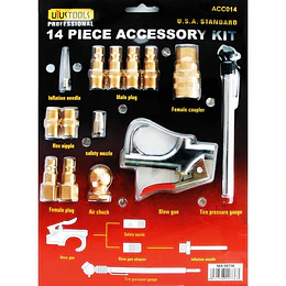 ACCESORIO COMPRESOR 14 PCS UYUSTOOLS