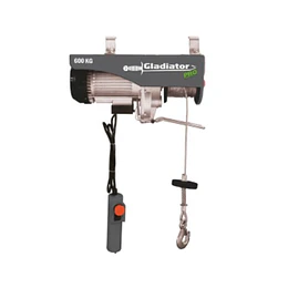 TECLE ELECTRICO 600kg 1050w Alzada 6-12MT AP 8600 GLADIATOR