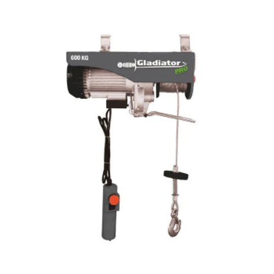 TECLE ELECTRICO 600kg 1050w Alzada 6-12MT AP 8600 GLADIATOR