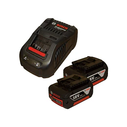 KIT BATERIAS + CARGADOR 18V BOSCH