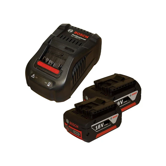 KIT BATERIAS + CARGADOR 18V BOSCH