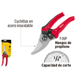 TIJERA PRETUL CORTA RAMA  20 CM # T-35P