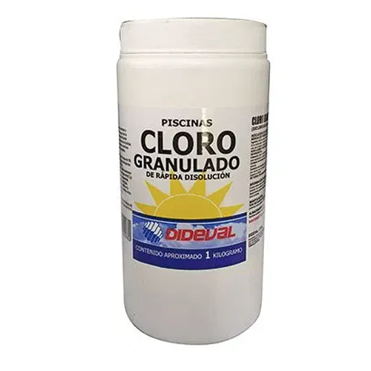 CLORO GRANULADO 1KG DIDEVAL