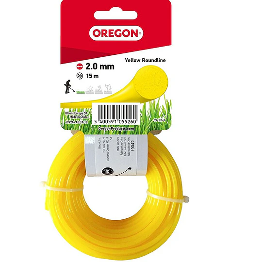 NYLON REDONDO AMARILLO 2.0MM 15MTS EFCO